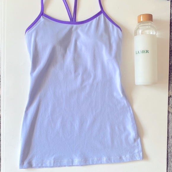 Lululemon-power y tank - Cool breeze/power purple - Picture 4 of 5